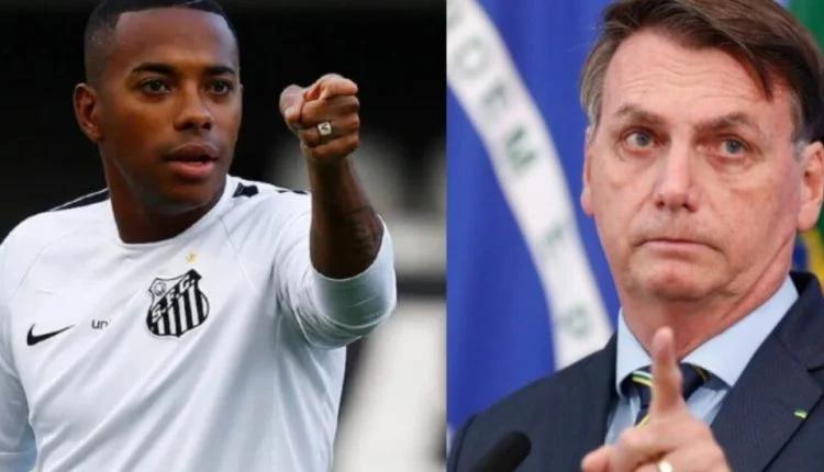 Robinho se compara a Bolsonaro e revela ter recebido apoio de Neymar