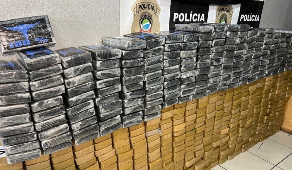 Recorde histórico: Denar apreende mais de meia tonelada de cocaína em MS que iria para SP e Europa