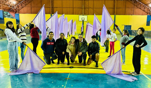 Corpo Coreográfico da Banda Musical Municipal recebe workshop com renomado coreógrafo Aleozil