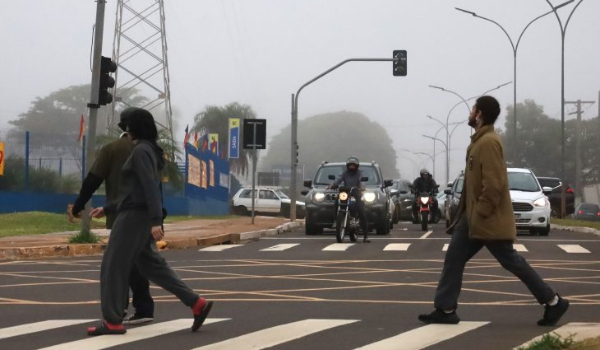 Terça-feira tem probabilidade de geada e pode registrar a temperatura mais baixa até o momento