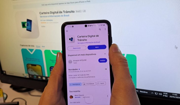Documento digital, desconto em multas e credencial de estacionamento: principais motivos para ter a CDT no celular