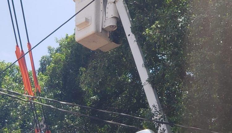 Temporal deixa 36 bairros de Dourados sem energia elétrica