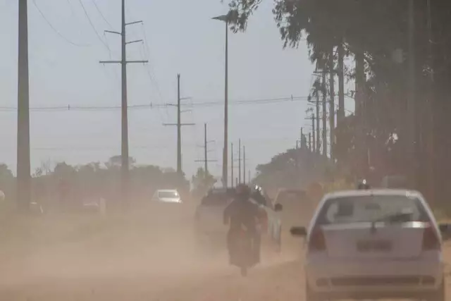 Baixa umidade coloca 79 municípios de MS sob alerta 