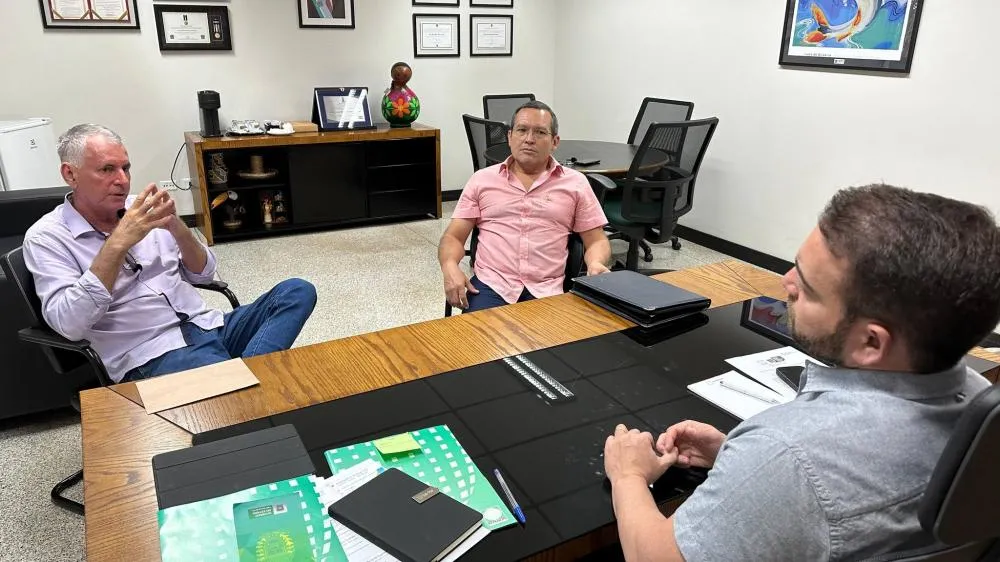 Secretários de Bela Vista visitam sede do Detran em Campo Grande