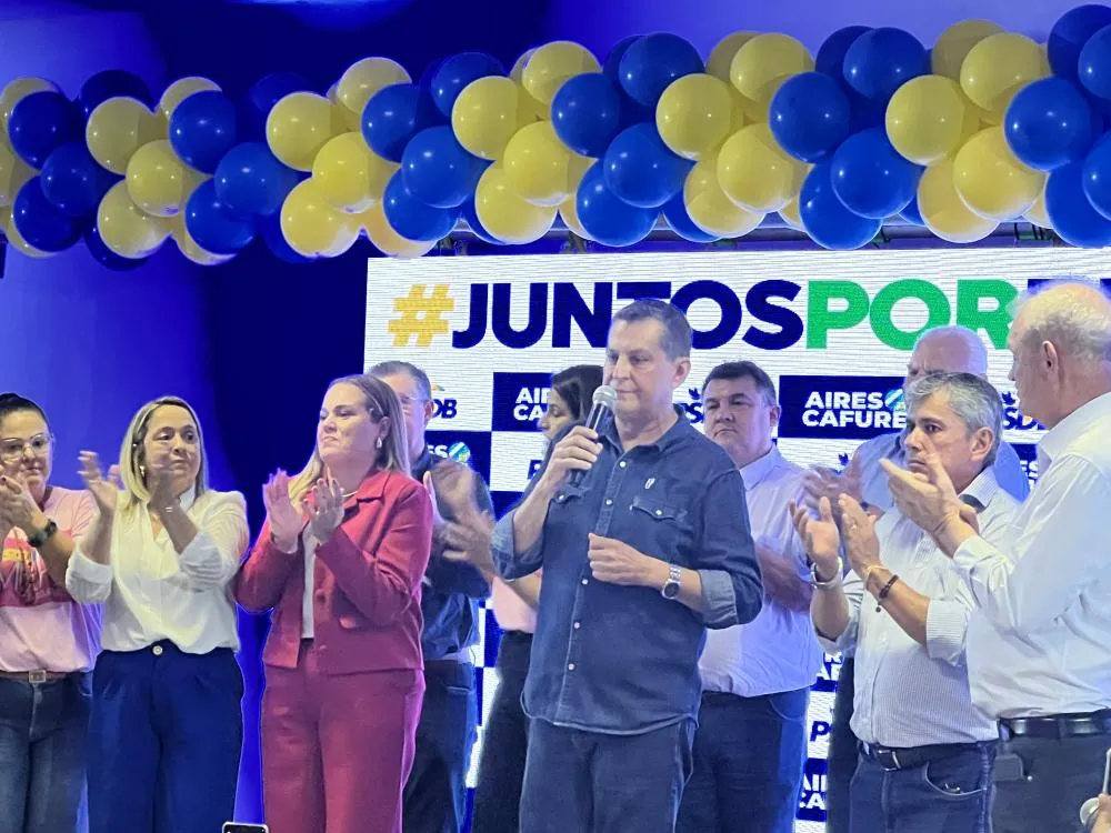 PSDB de Bela Vista lança pré-candidatura de Aires Cafure à prefeitura