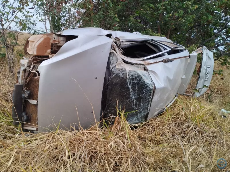 Acidente com capotamento na BR-359 acaba na morte de filho de secretário de obras em Coxim