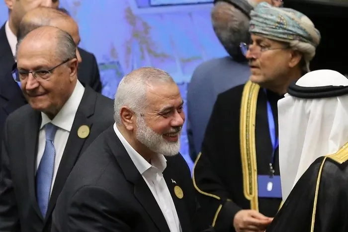 Alckmin aparece com líder do Hamas horas antes de Haniyeh ser morto