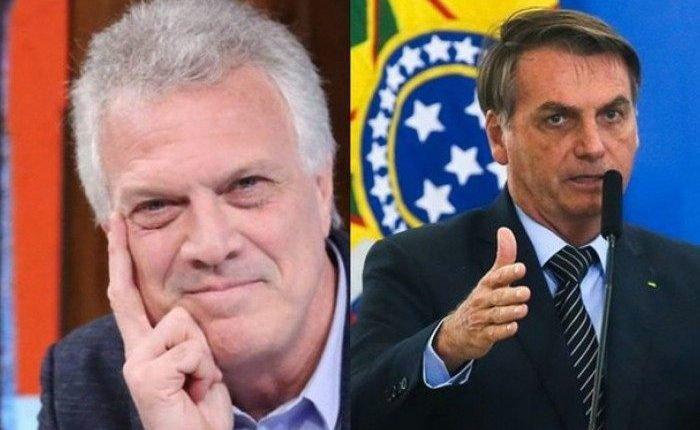 Pedro Bial critica governo Bolsonaro