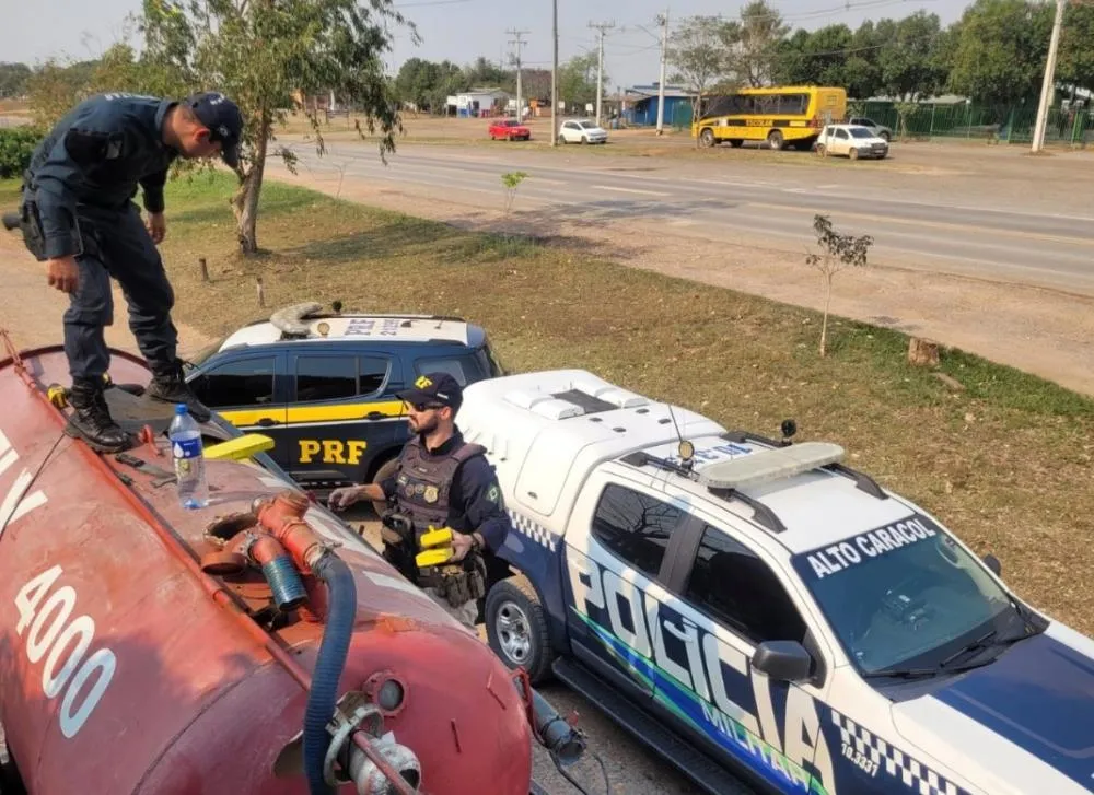 Polícia Militar de Alto Caracol desvenda esquema de ocultação de drogas em caminhão guincho