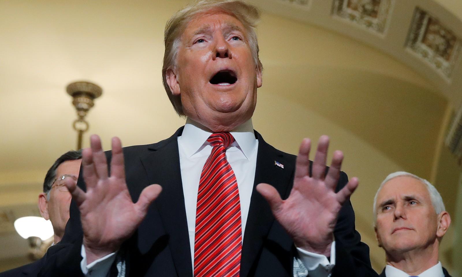 Donald Trump diz que tem direito 'absoluto' de declarar emergência devido a fronteira