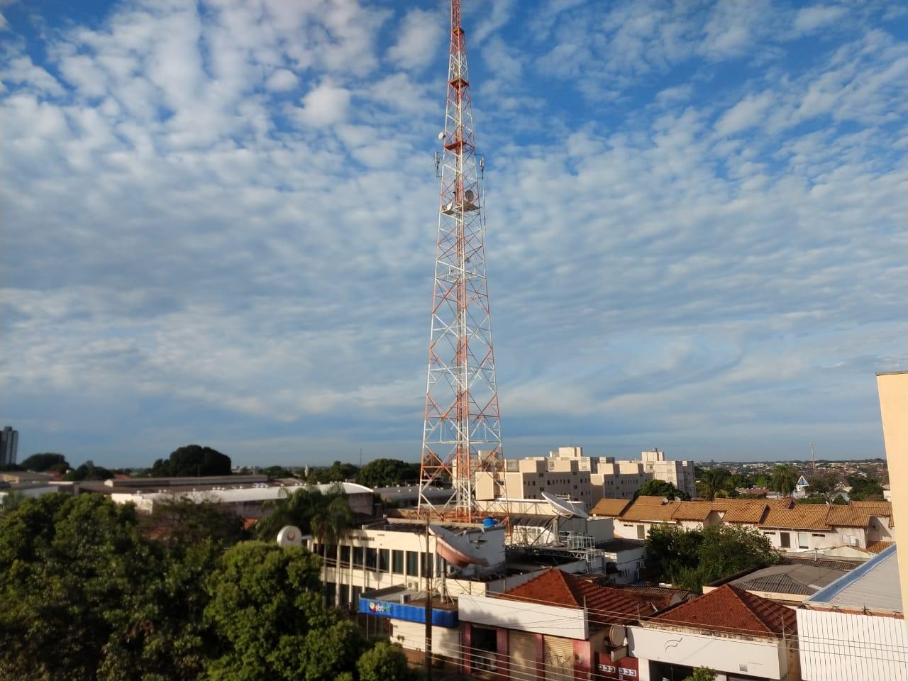 Sábado nublado em todo MS com pancadas de chuvas