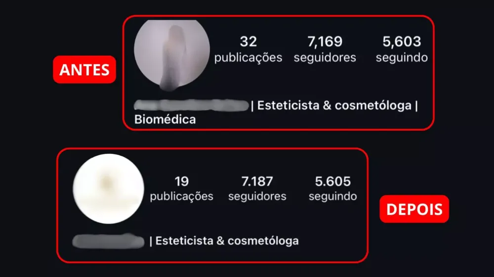 Estudante retira foto e palavra biomédica do perfil após denúncias de ‘vítimas do bocão’ em MS