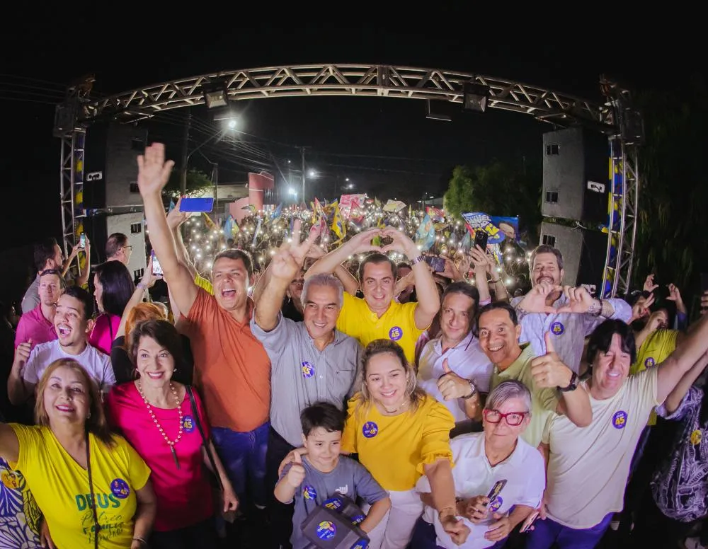 PSDB reúne multidão de apoiadores em Jardim em semana decisiva das eleições municipais