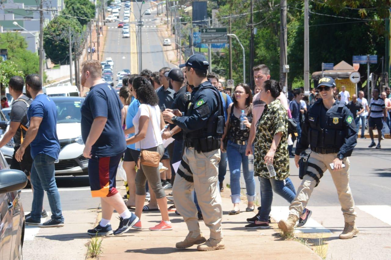 Concurso da PRF tem concorrência de 239 C/V em MS