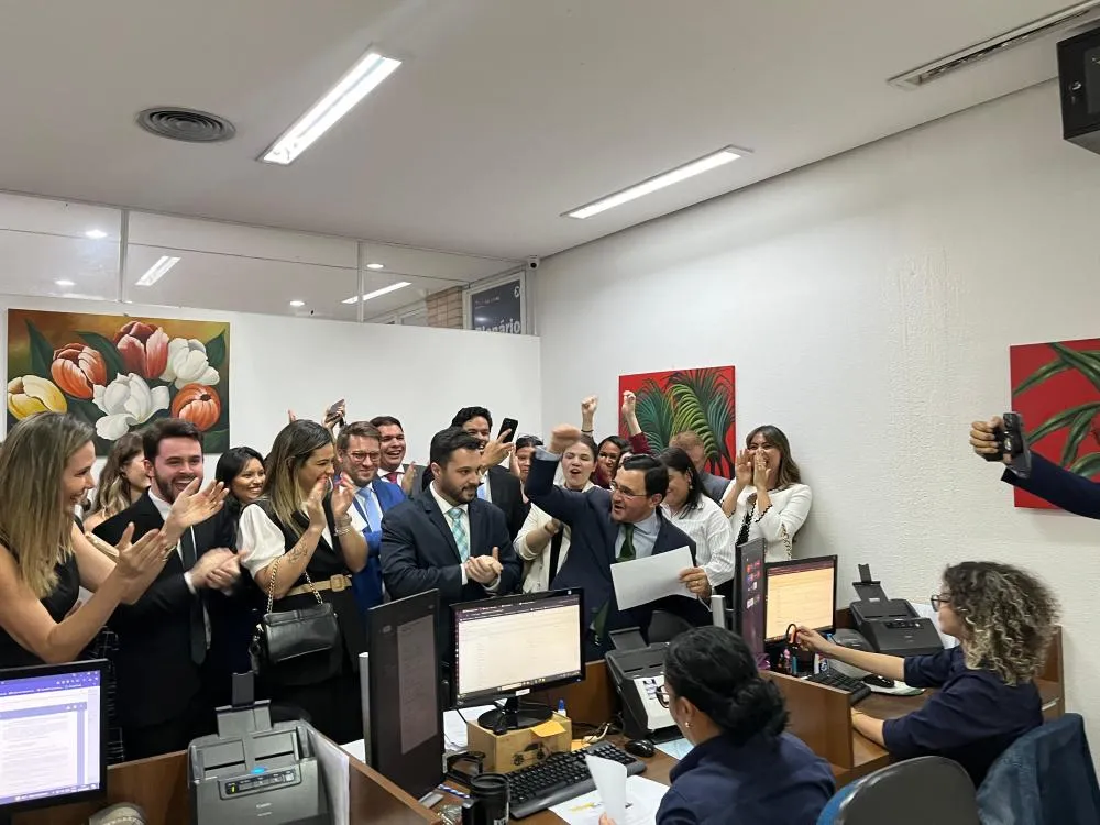 Lucas Rosa oficializa candidatura e disputa a presidência da OAB-MS contra Bitto Pereira