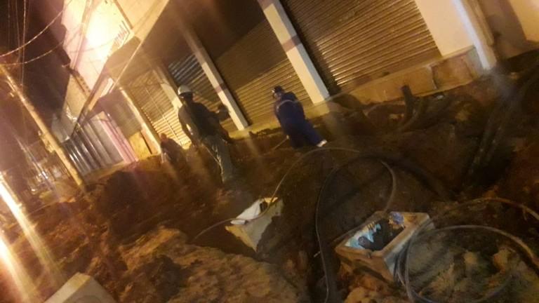 Obras em calçadas da Rua 14 de Julho vão agora até às 22 horas