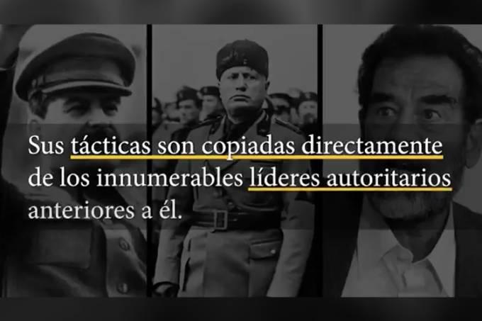 Em vídeo, Casa Branca compara Maduro a Stalin e a Muammar Kaddafi