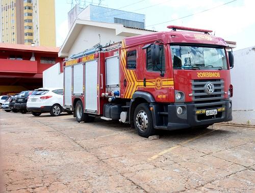 Viaturas dos Bombeiros estão paradas por falta de combustível