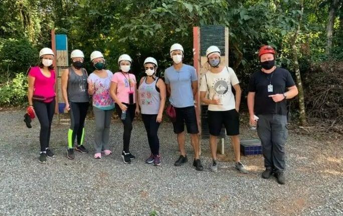 Servidores da linha de frente em combate à Covid reinauguram visitação na Gruta Azul
