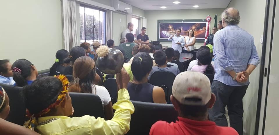 Secretário de Governo de Antônio João intervém e comunidade indígena desbloqueia MS-384