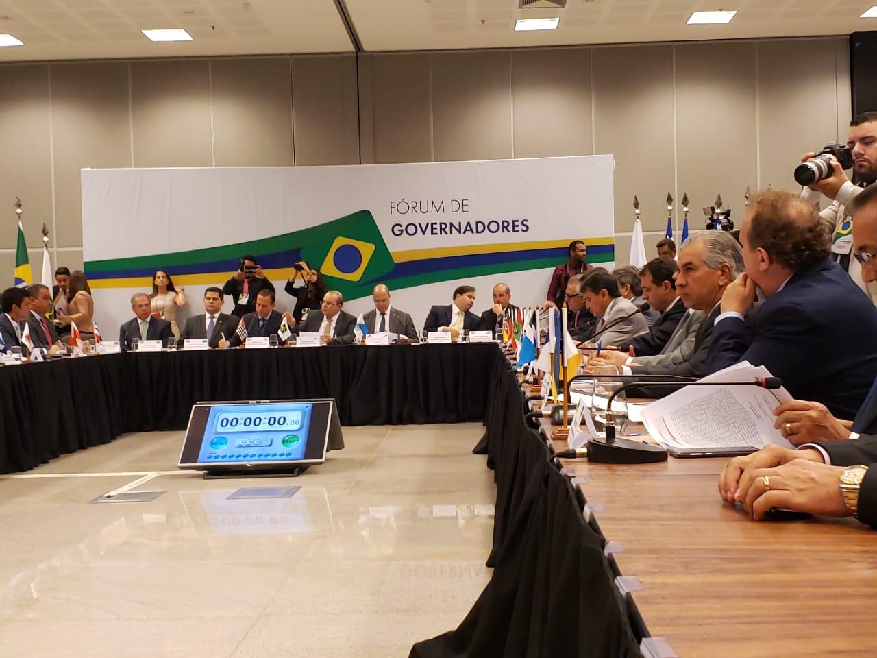 Azambuja participa de reunião com ministros Onyx e Paulo Guedes