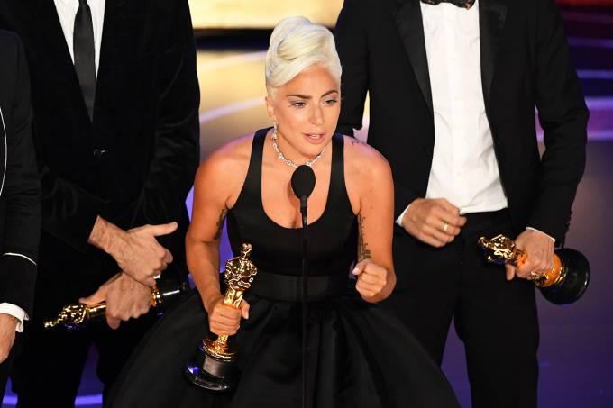 Lady Gaga ganha seu primeiro Oscar por canção de ‘Nasce uma Estrela’