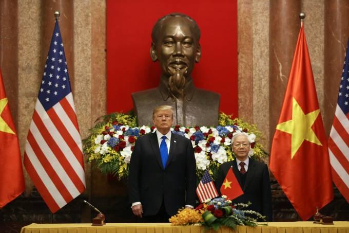 Trump diz que Coreia do Norte pode repetir crescimento do Vietnã