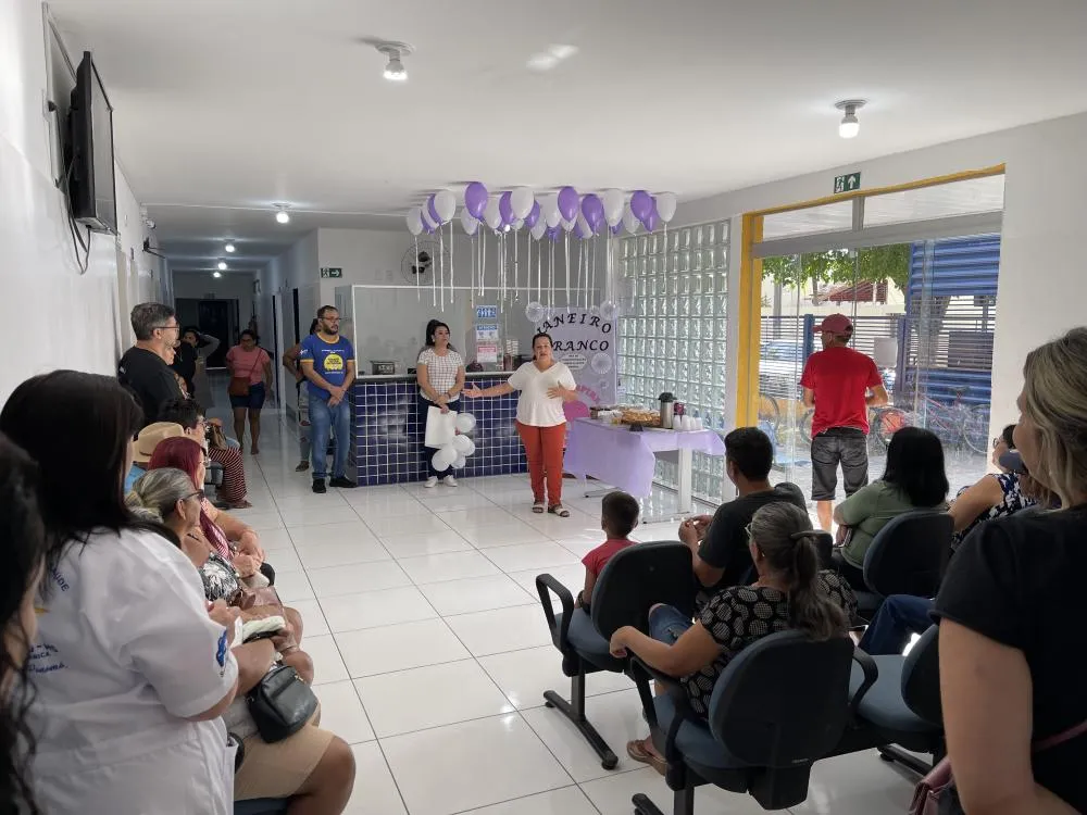 UBS do Centro promove ação integrada sobre saúde mental e hanseníase em Murtinho