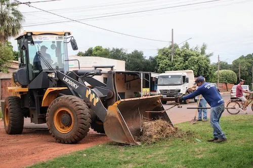Mutirão de limpeza continua em Jardim: ações visam prevenir a dengue durante o período de chuvas