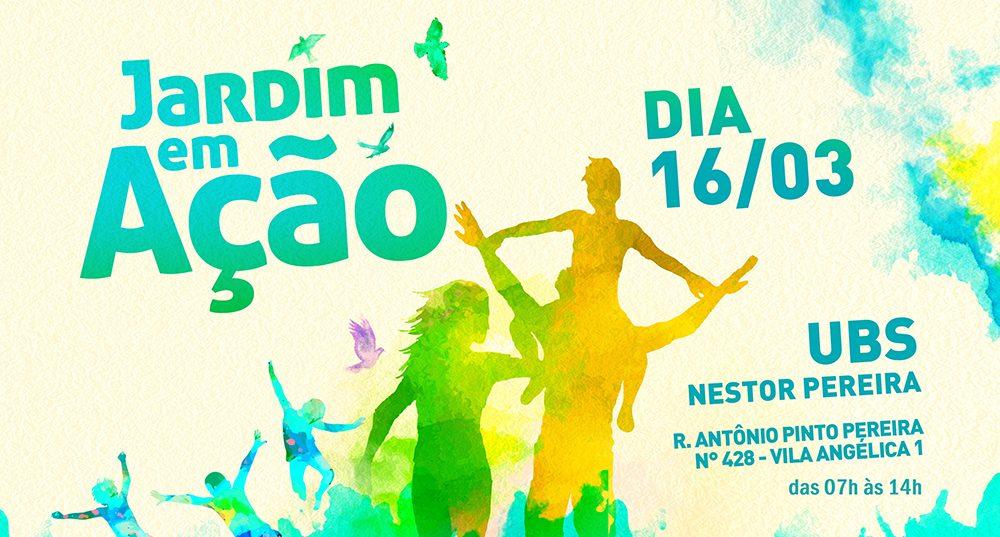 Jardim em ação: cuidados com a saúde, cidadania e muitas atividades neste sábado