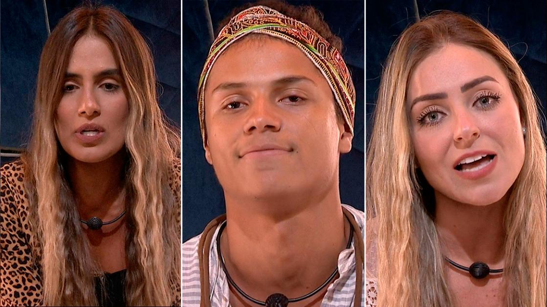 Carolina, Danrley e Paula disputam o paredão do BBB19