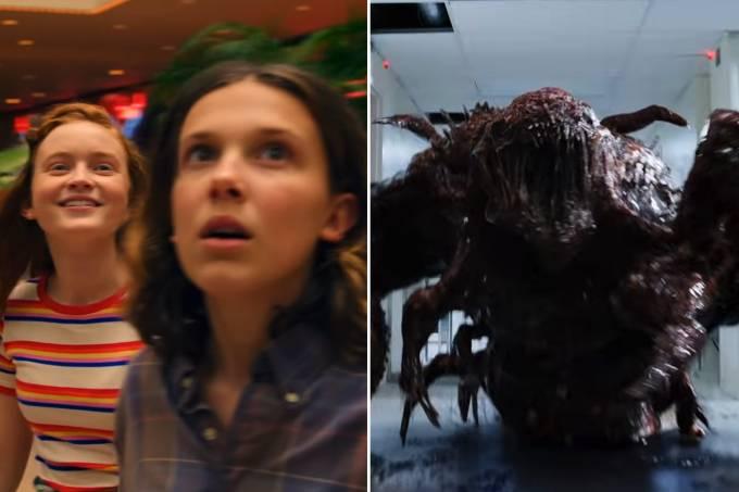 Trailer de ‘Stranger Things 3’ tem criatura maior que o Demogorgon