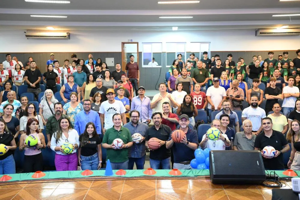 Primeiro Fórum Esportivo de Jardim reúne autoridades, equipes esportivas, atletas e sociedade