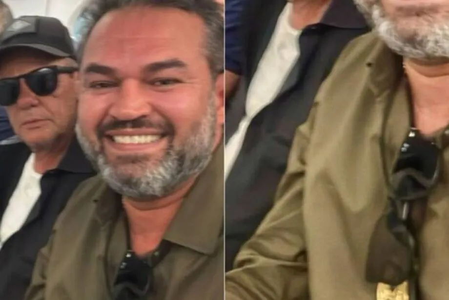 Pecuarista usa distintivo policial para circular com Bolsonaro 