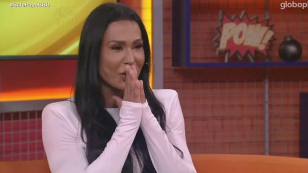 Eliminada, Gracyanne Barbosa choca ao apontar quem não ganha o BBB 25