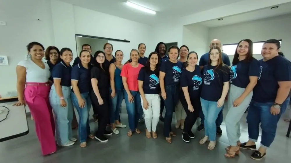 Profissionais de saúde de Caracol participam de reunião com o CEAMI de Jardim