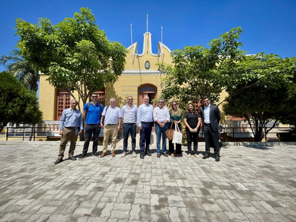 Prefeito Nelson Cintra recebe empresários do setor logístico e apresenta Plano Diretor de Porto Murtinho