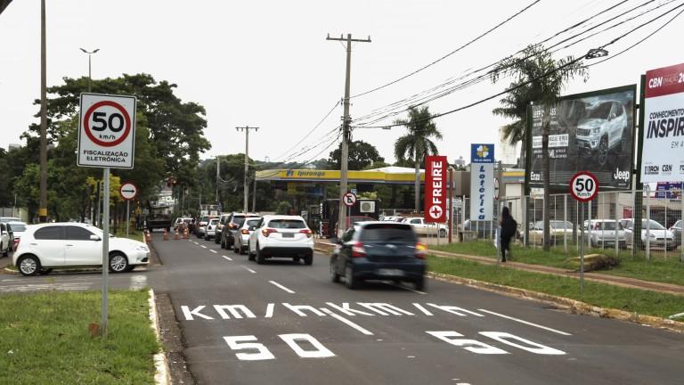 Agetran reforça sinalização em locais com radares eletrônicos