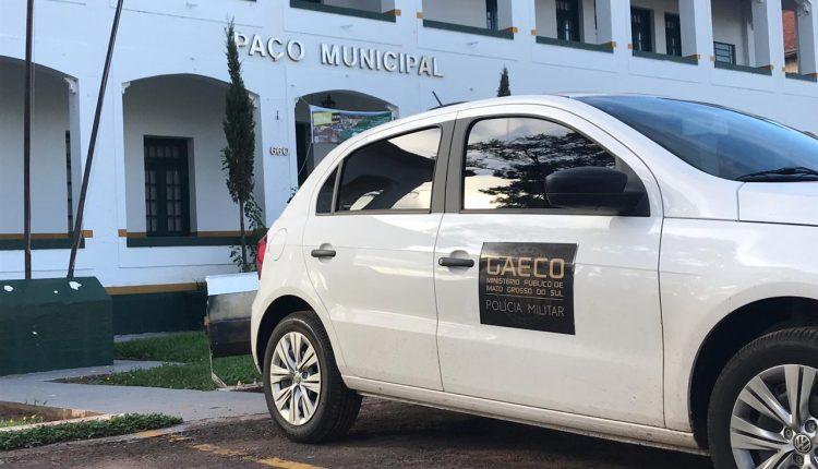 Gaeco cumpre mandados no Paço Municipal em Bela Vista