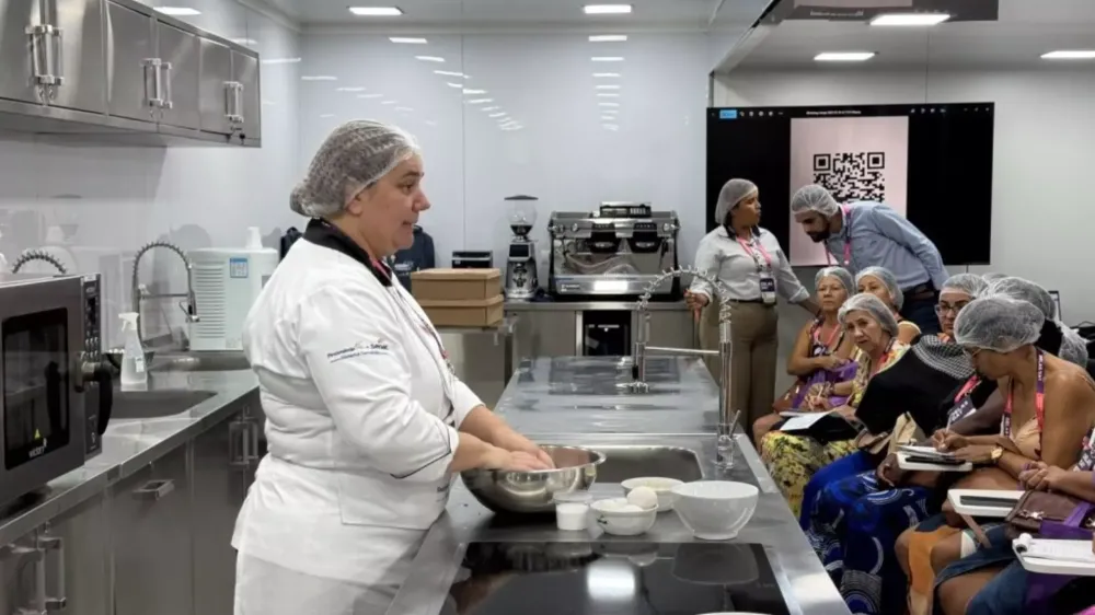 Com cursos gratuitos, escola de gastronomia móvel do Senac chega a Jardim neste mês