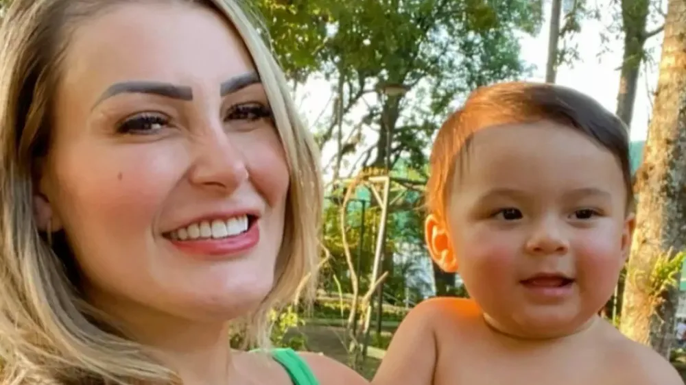 Filho de Andressa Urach é diagnosticado com autismo: ‘Um baque’