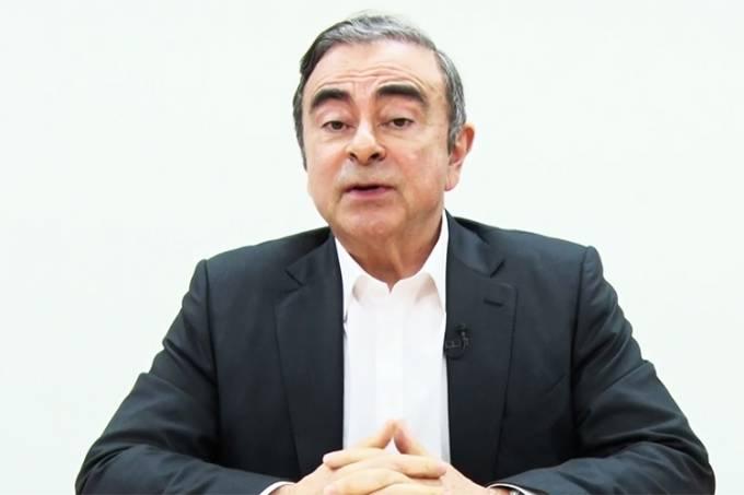 Ghosn grava vídeo em que se diz alvo de conspiração