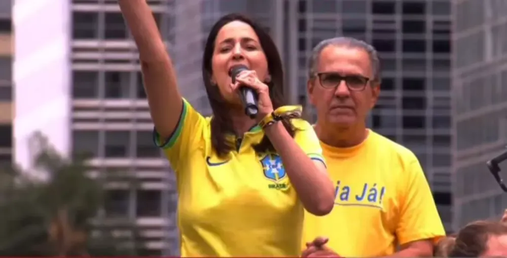 Gianni comemora ser única de MS a discursar em evento que pediu anistia na Paulista