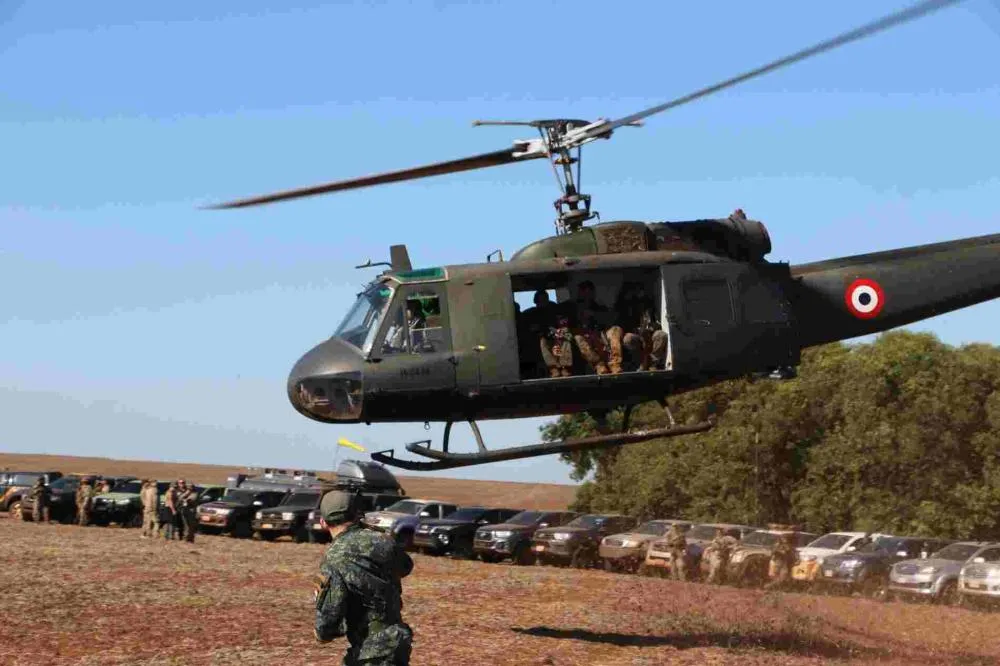 Roças de maconha: Operação descobre áreas equivalentes a 120 estádios de futebol