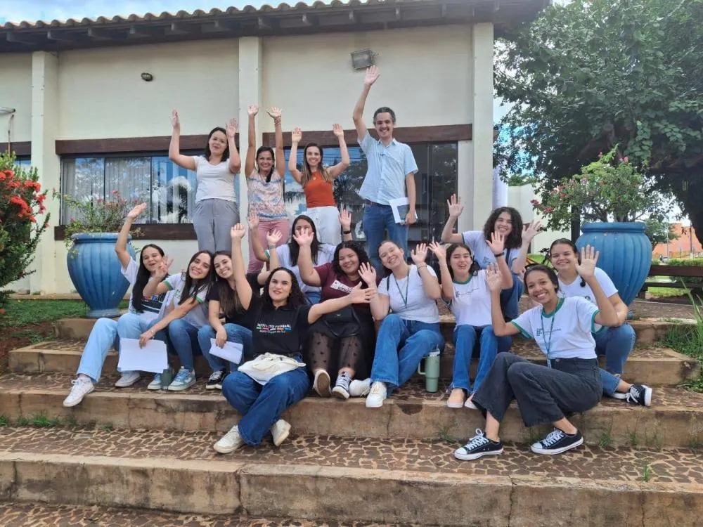 Alunos de Arquitetura do IFMS visitam Centro de Atendimento ao Turista em Jardim