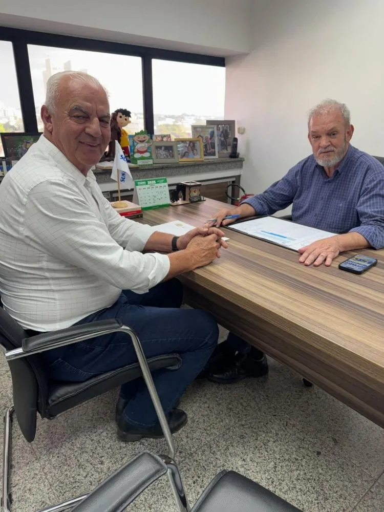 Prefeito Neco Pagliosa se reúne com Geraldo Resende para tratar de novos investimentos para Caracol