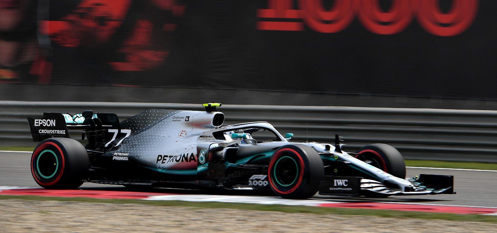 Bottas conquista a pole position no GP da China