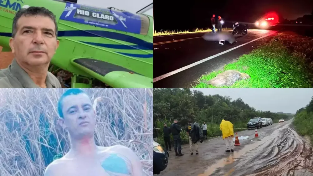 De acidentes a assassinatos, 12 perderam a vida no fim de semana em Mato Grosso do Sul