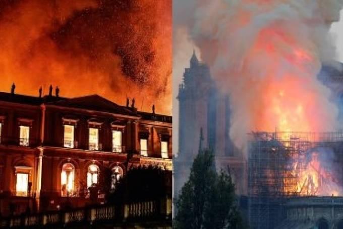 Museu Nacional emite nota de solidariedade a franceses por Notre-Dame