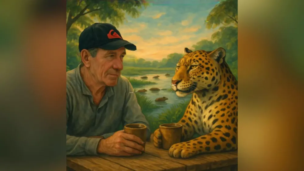 ‘Homem, este chão me pertence’: ataque de felino a caseiro vira poesia e gera comoção